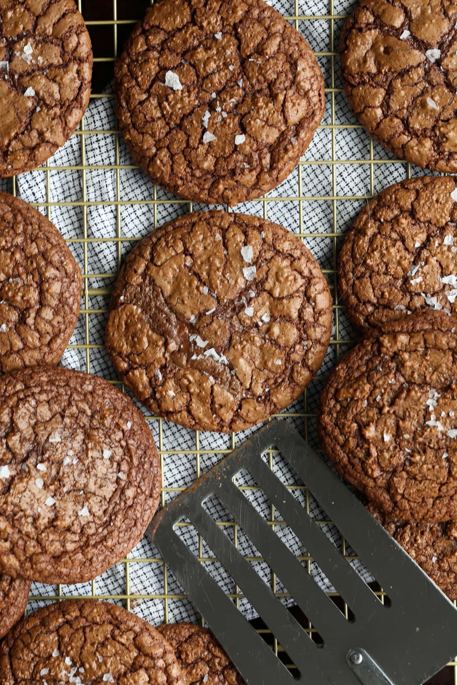 Salted Chocolate Cookies