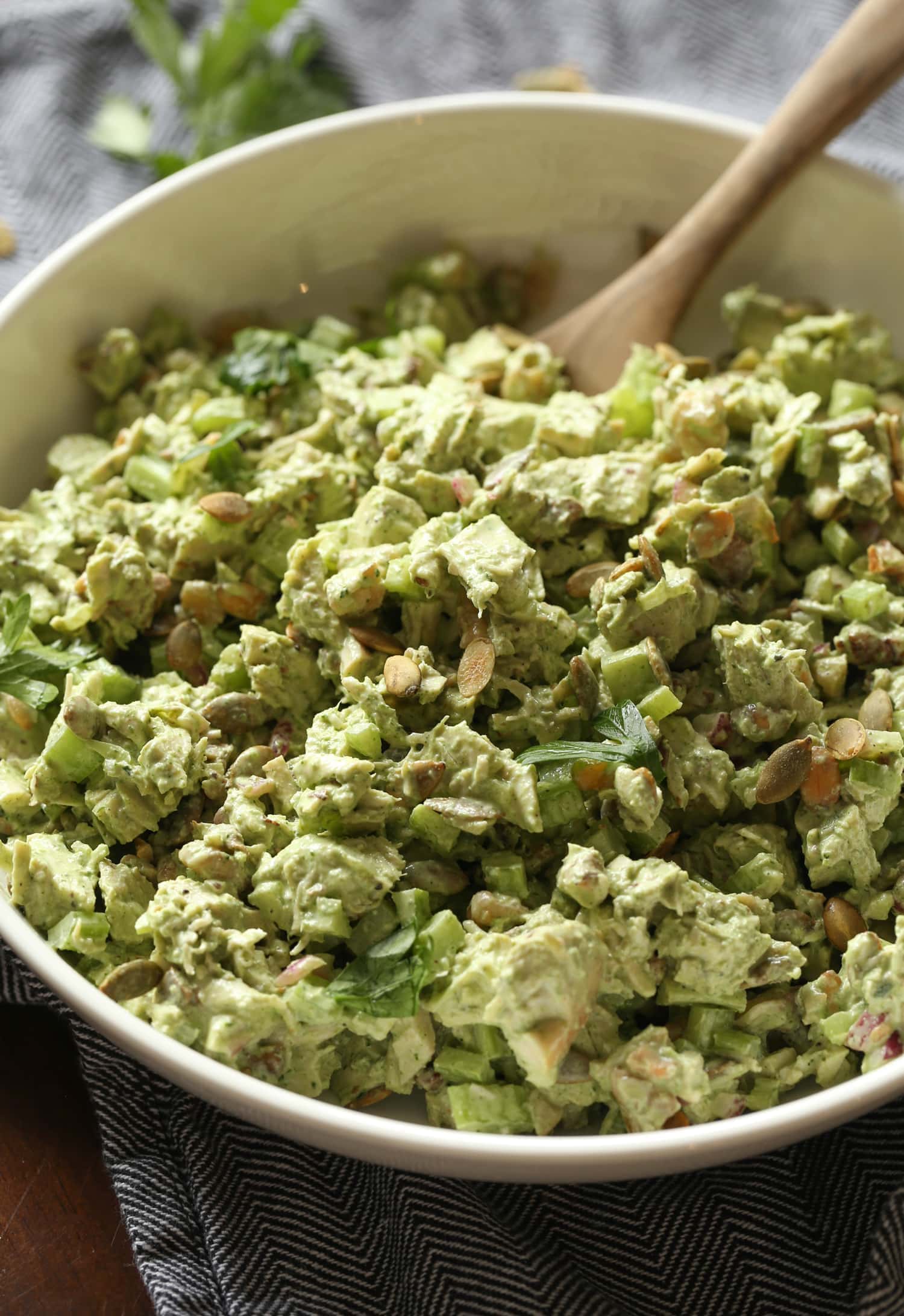 Green Goddess Chicken Salad