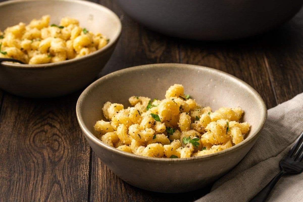 Garlic Bread Pasta