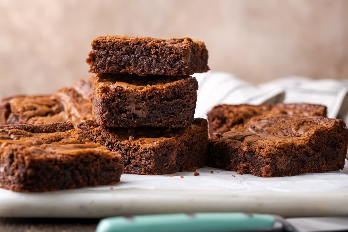 Fudgy Nutella Brownies