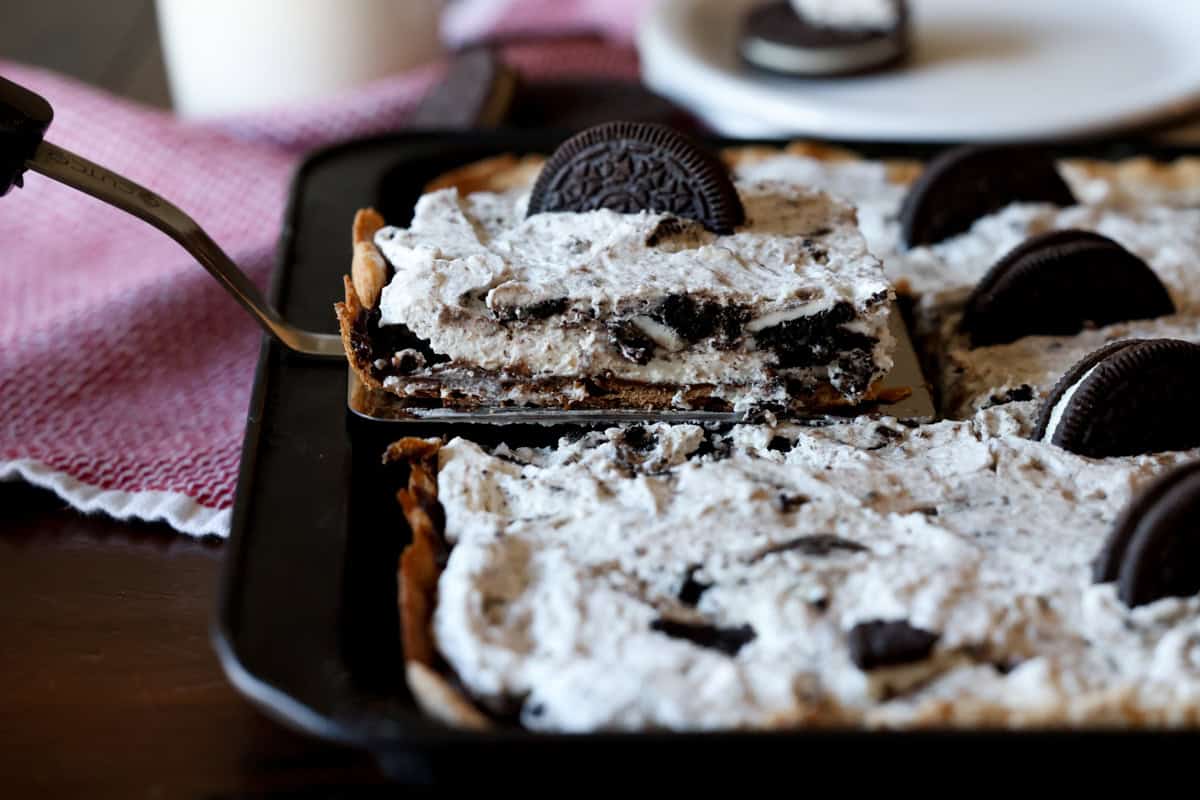 Oreo Slab Pie