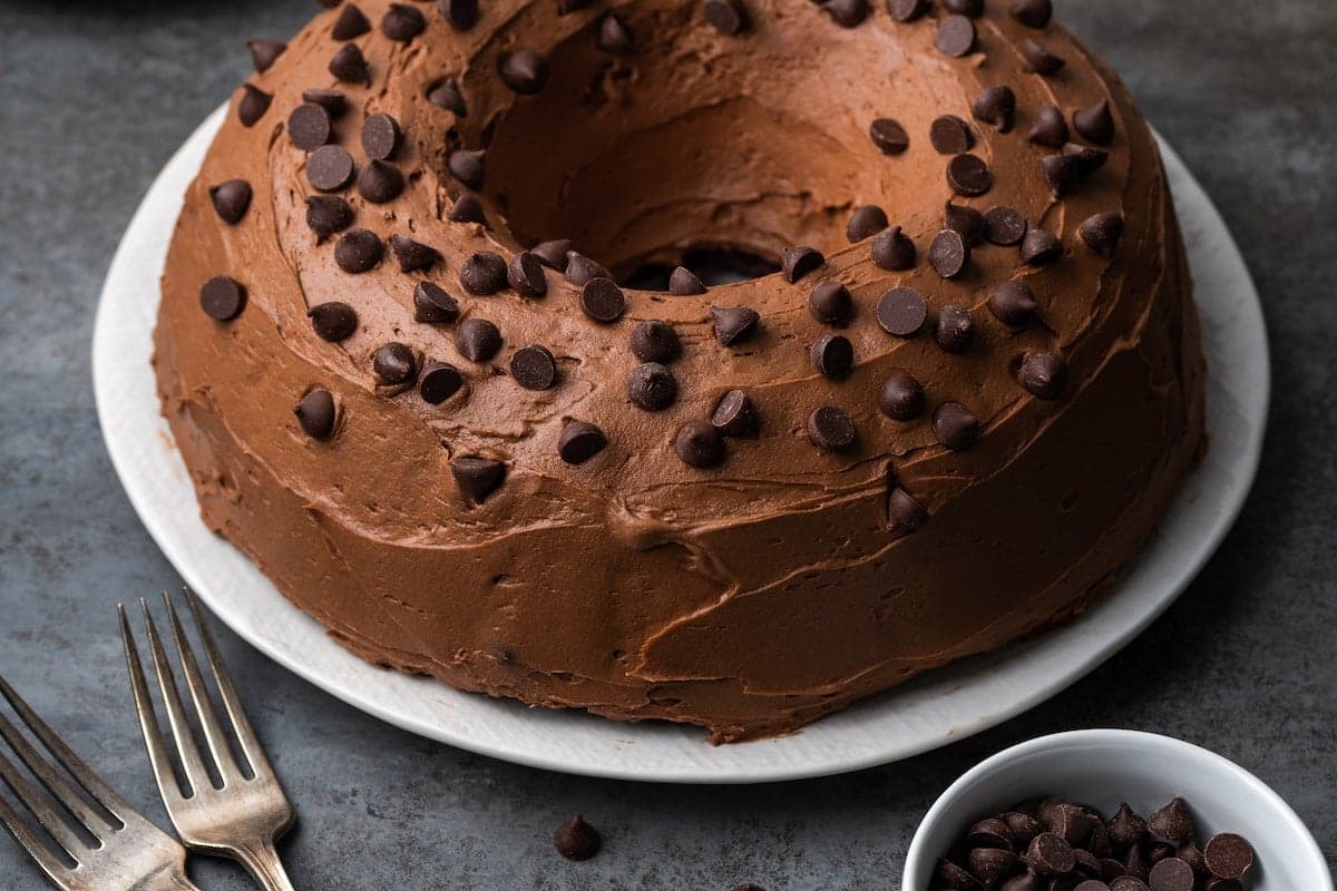 Ridiculous Chocolate Pudding Cake