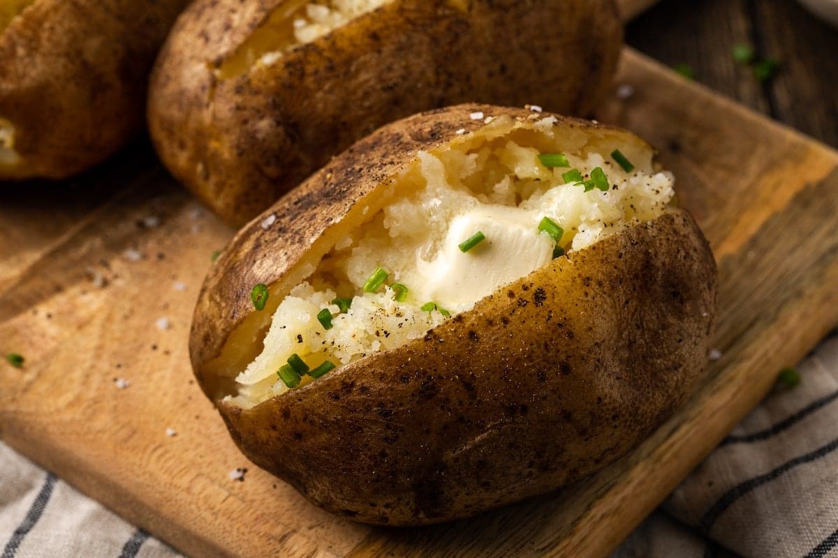 Crock Pot Baked Potatoes
