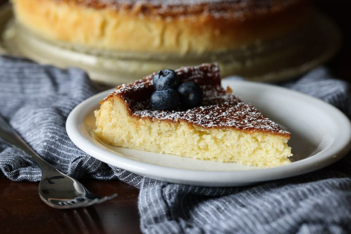 Flourless White Chocolate Cake
