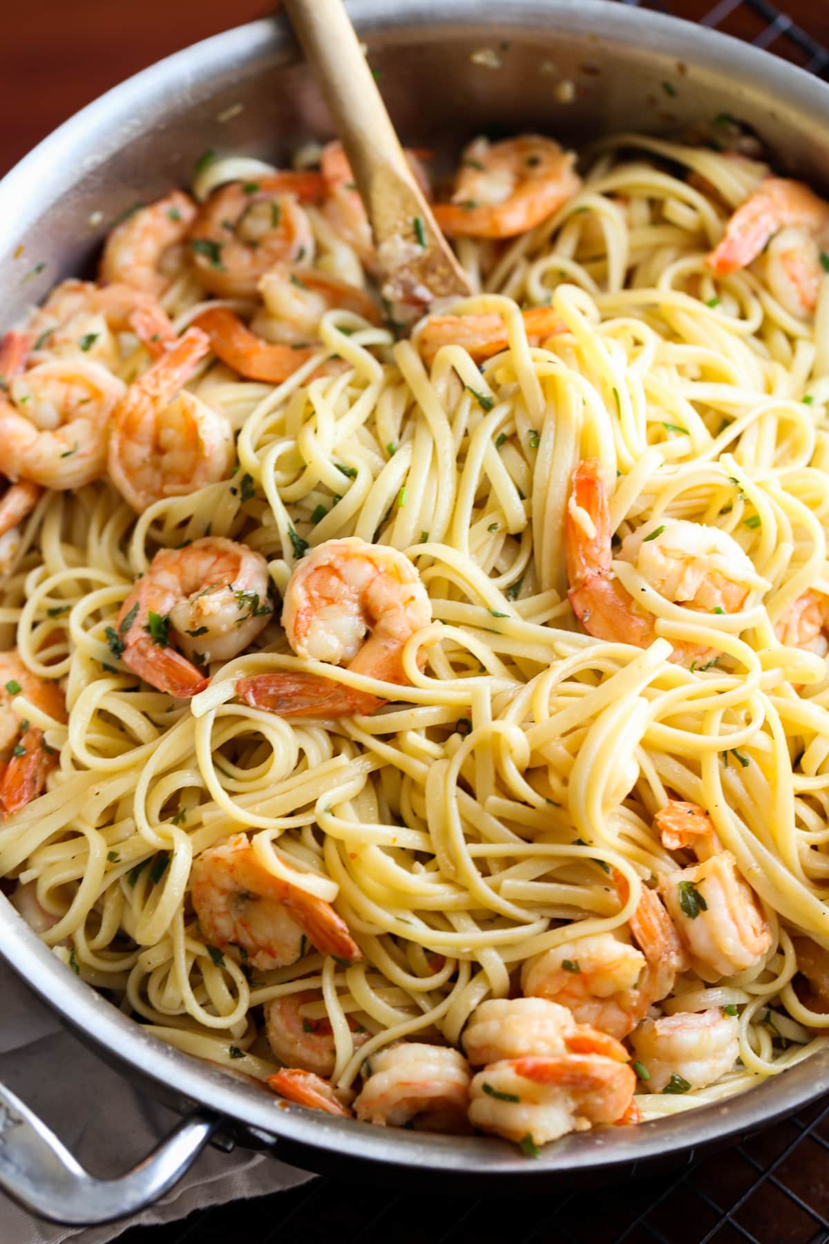 Shrimp Scampi Pasta