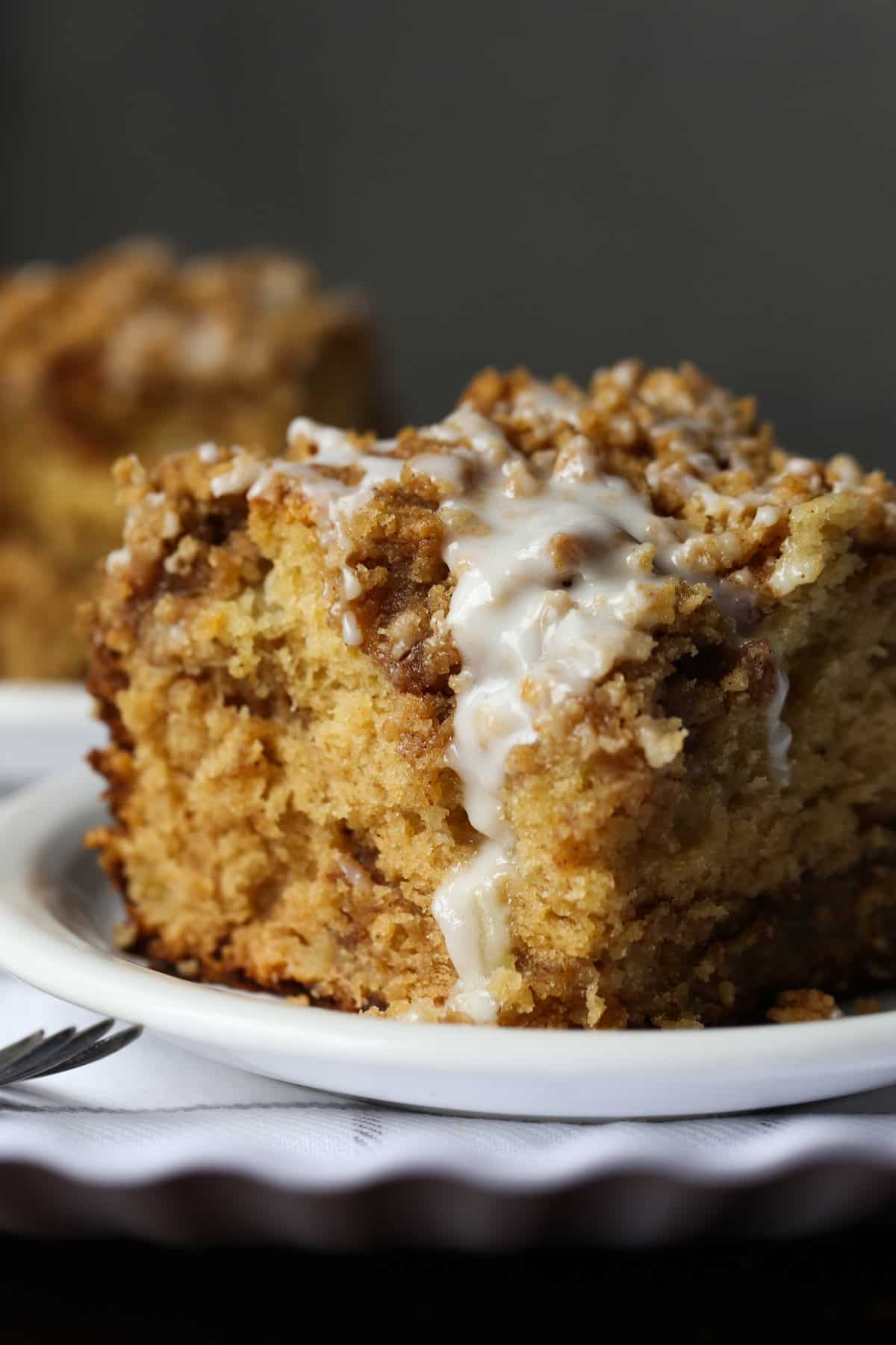 Sour Cream Apple Coffee Cake