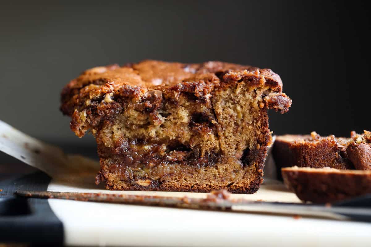 Peanut Butter Banana Bread