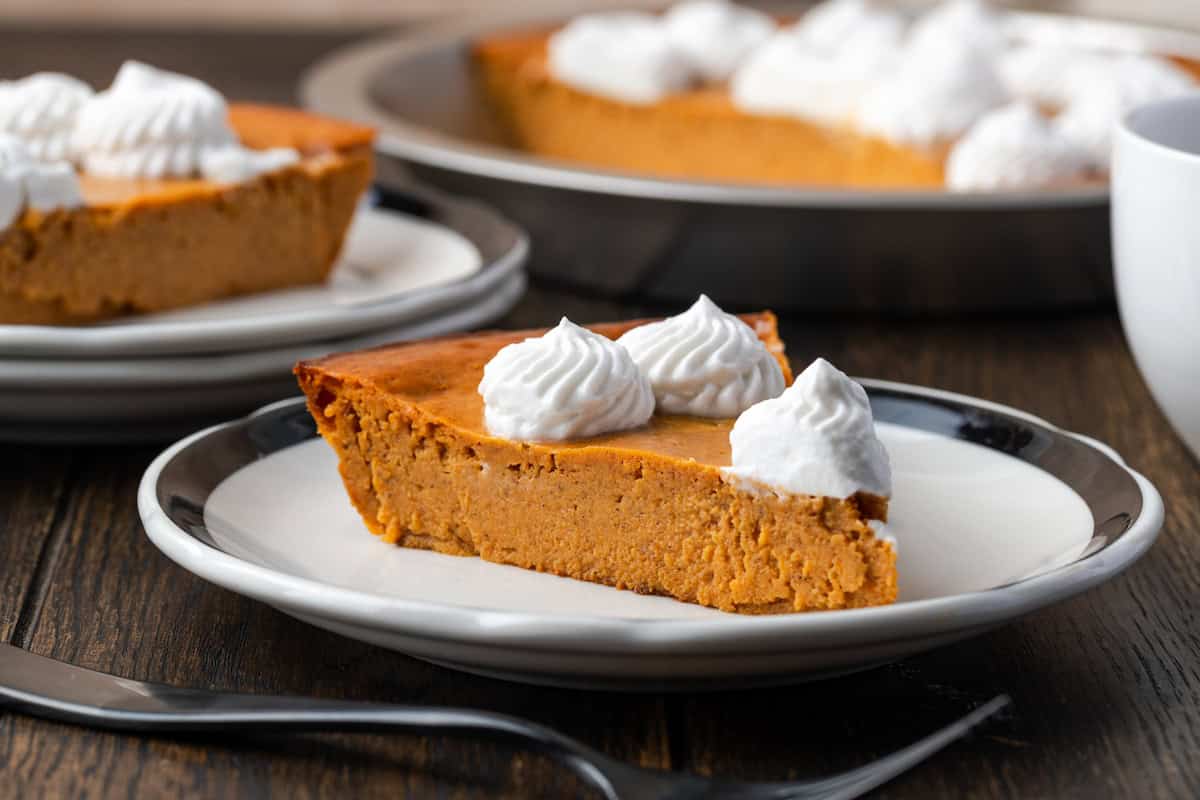Crustless Pumpkin Pie