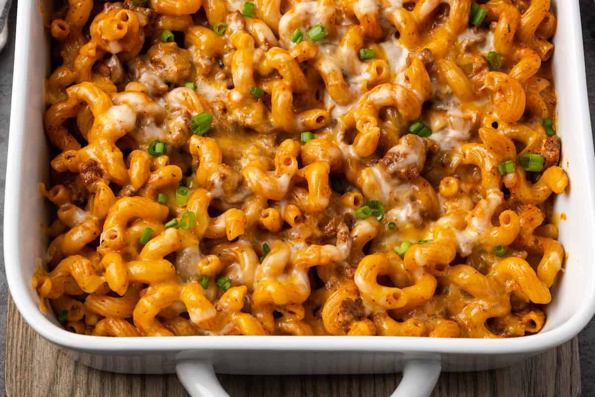 Cheeseburger Casserole
