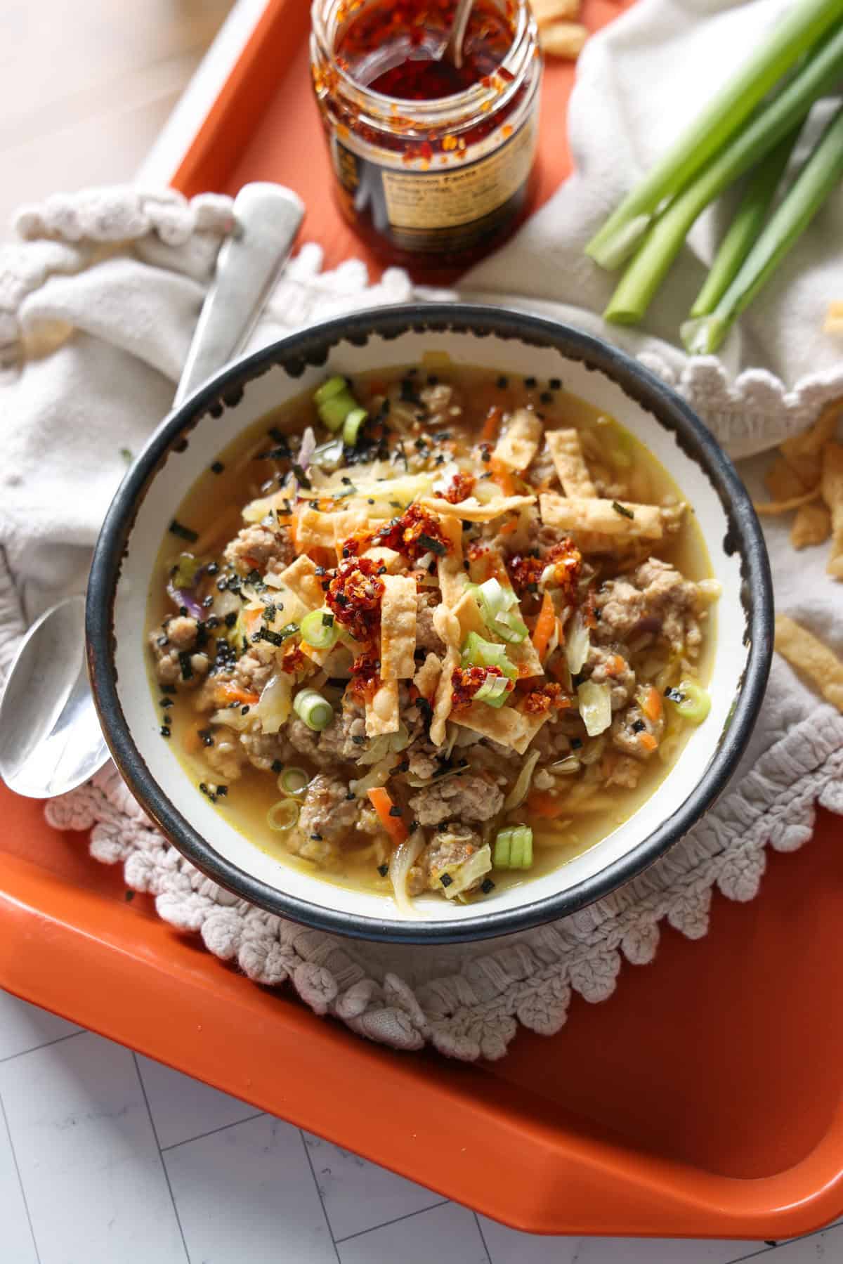 Egg Roll Soup