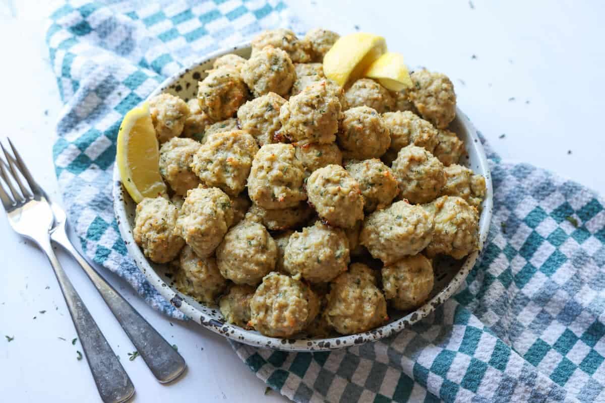 Easy Chicken Meatballs - Soft and Juicy