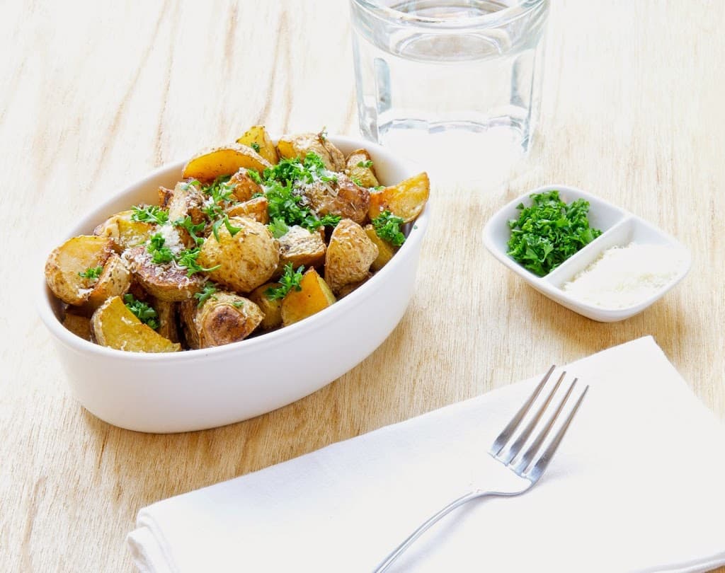 Oven Roasted Herbed Potatoes