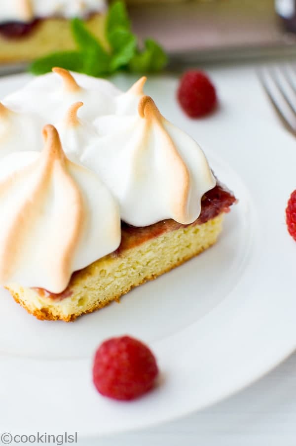 Raspberry Jam And Meringue Cake Louise/Ladies Caprice