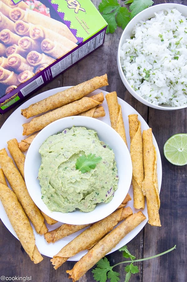 Cilantro Lime Rice And Delimex Fiesta