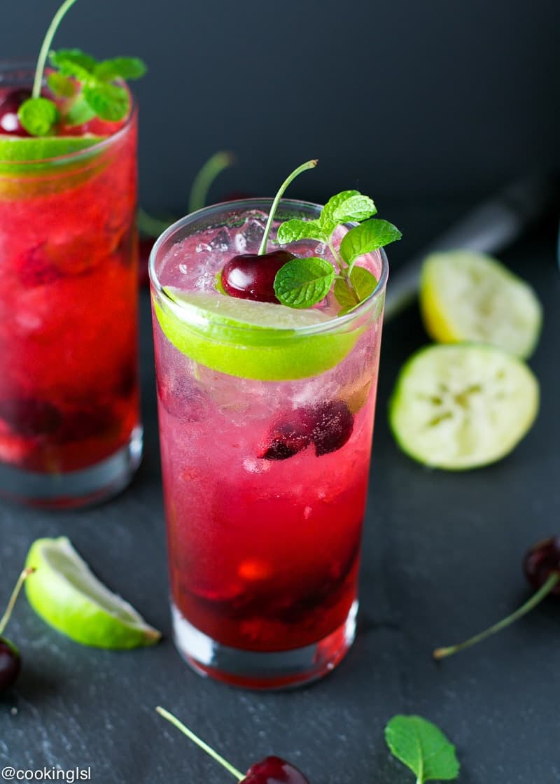CHERRY LIME MOJITO