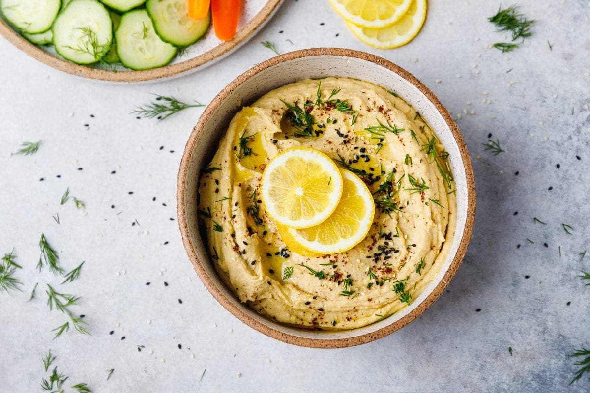 Roasted Garlic Hummus