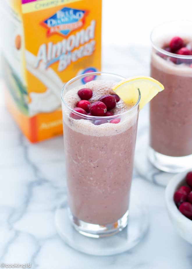 Cranberry Orange Smoothie