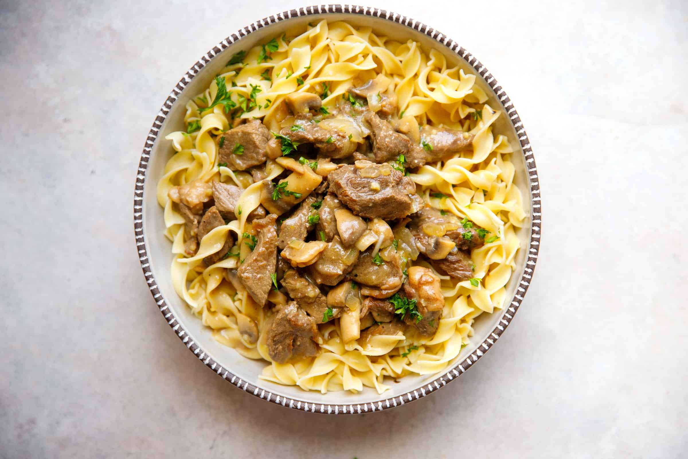 Easy Beef Stroganoff Recipe