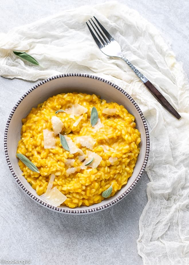 PUMPKIN RISOTTO RECIPE