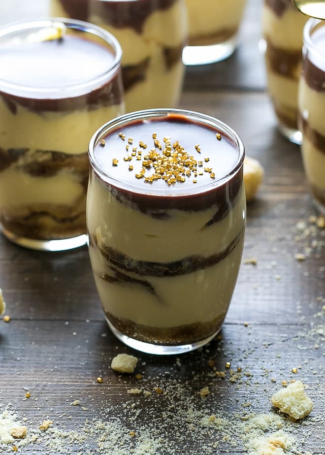 TIRAMISU MOUSSE CUPS