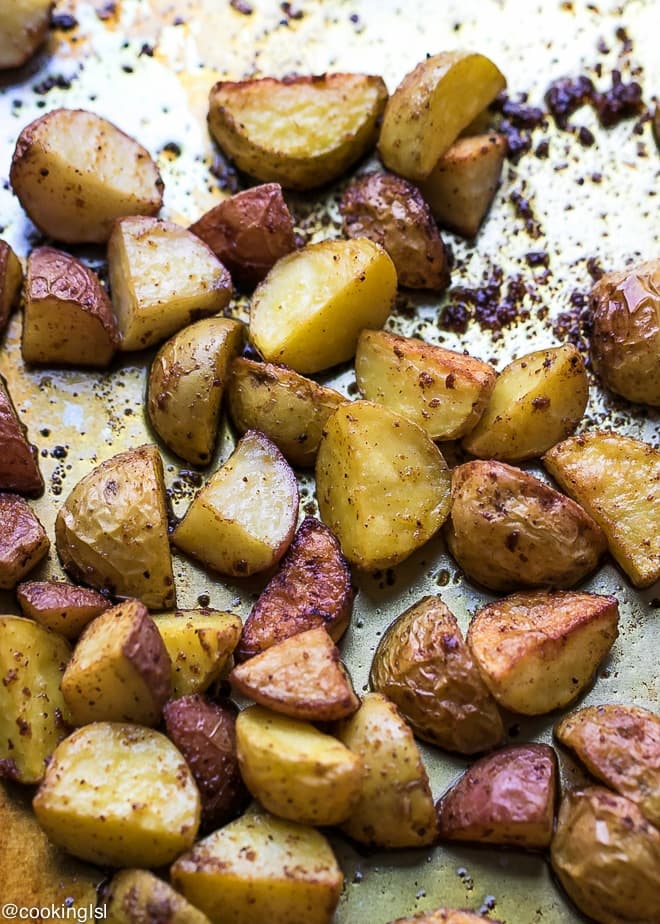 TURMERIC ROASTED POTATOES RECIPE