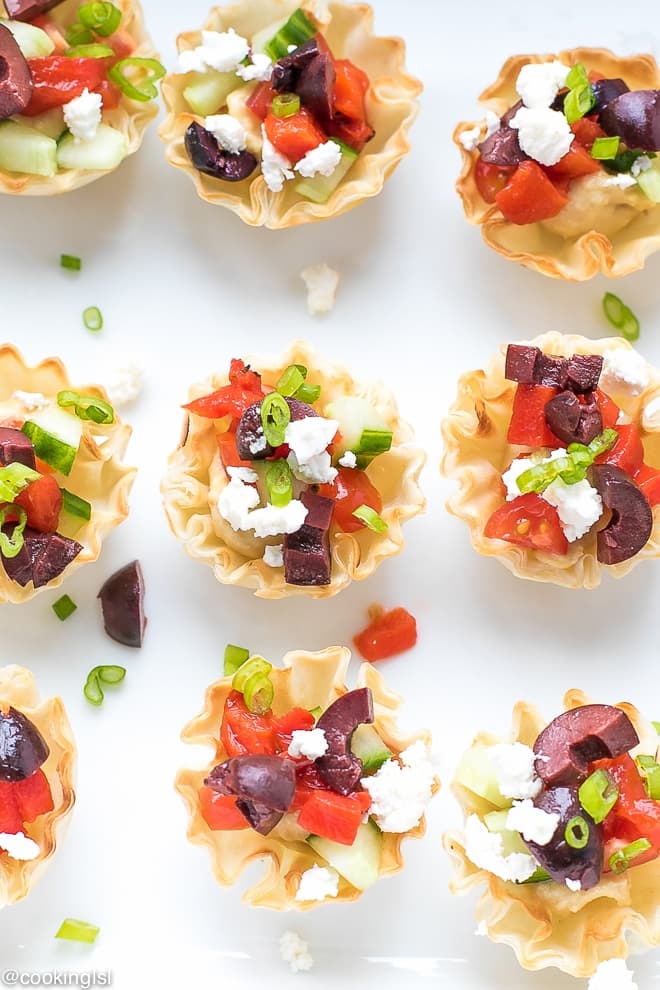 MEDITERRANEAN PHYLLO CUPS