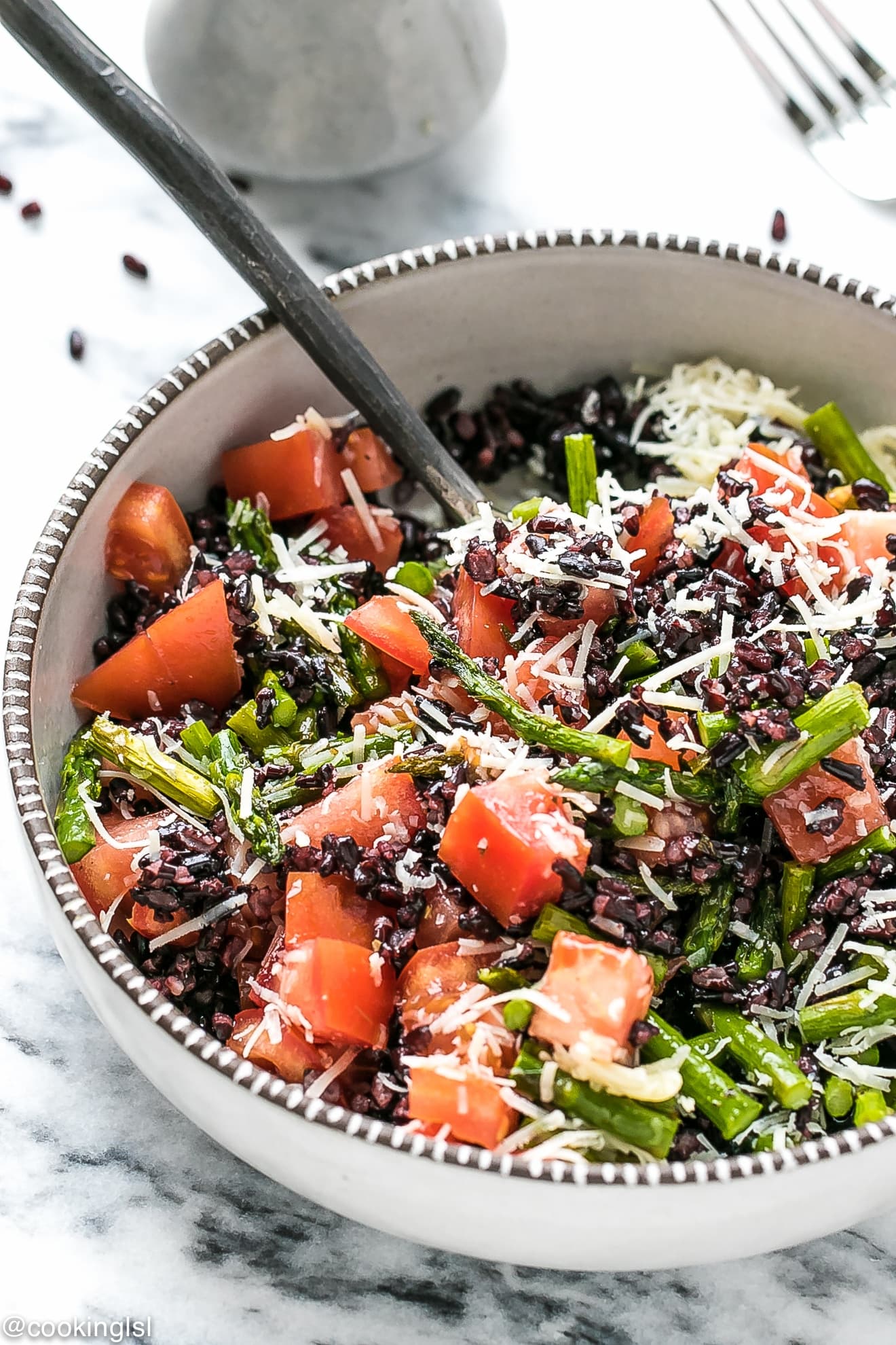 BLACK RICE SALAD RECIPE