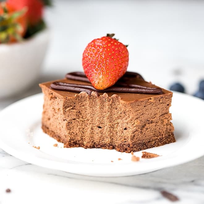 Chocolate Cheesecake Bars