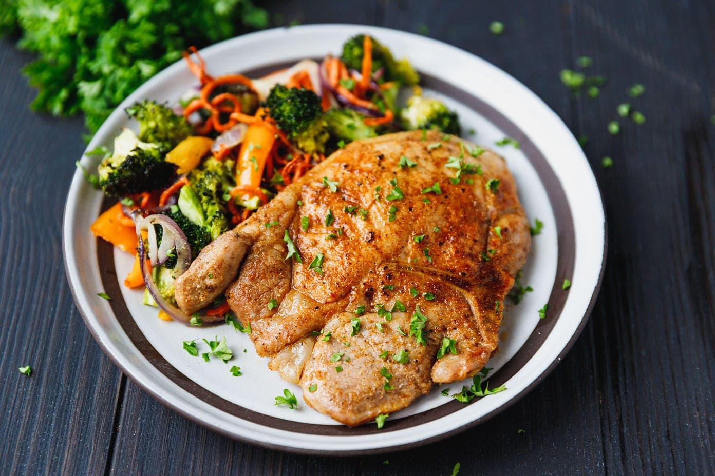Oven Baked Bone-In Pork Chops Recipe