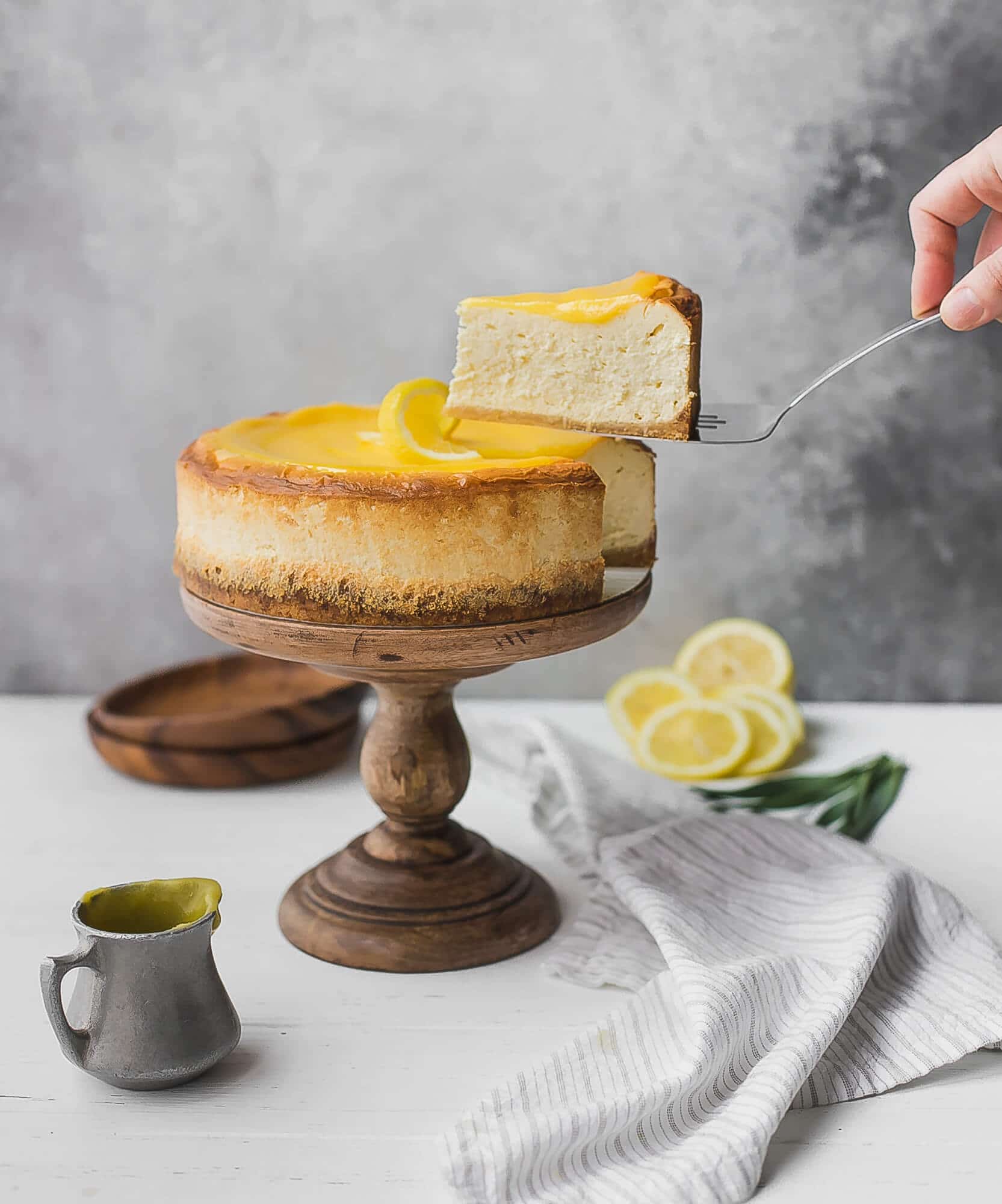 Lemon Keto Cheesecake (Low-Carb, Sugar-Free)