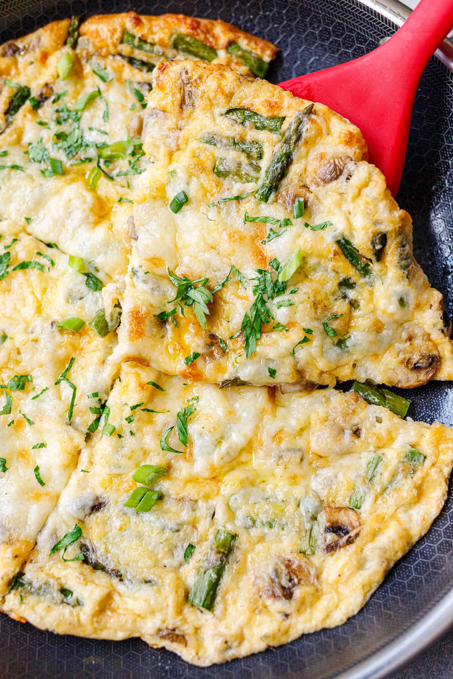 Asparagus Mushroom Frittata