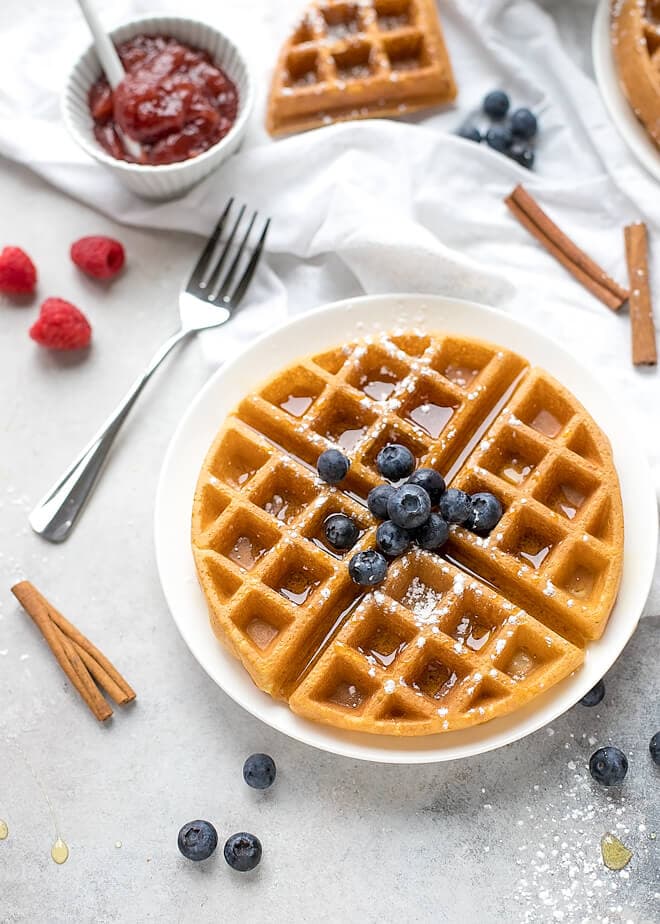 Crispy Belgian Waffles Recipe