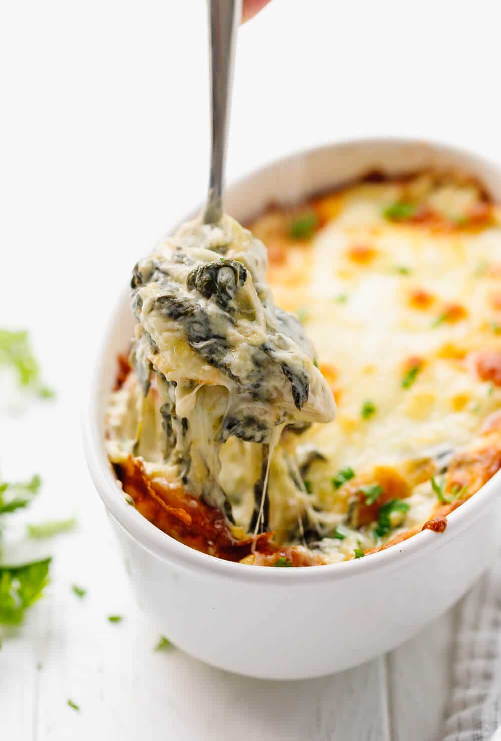 Easy Low-Carb, Keto Spinach Dip Recipe