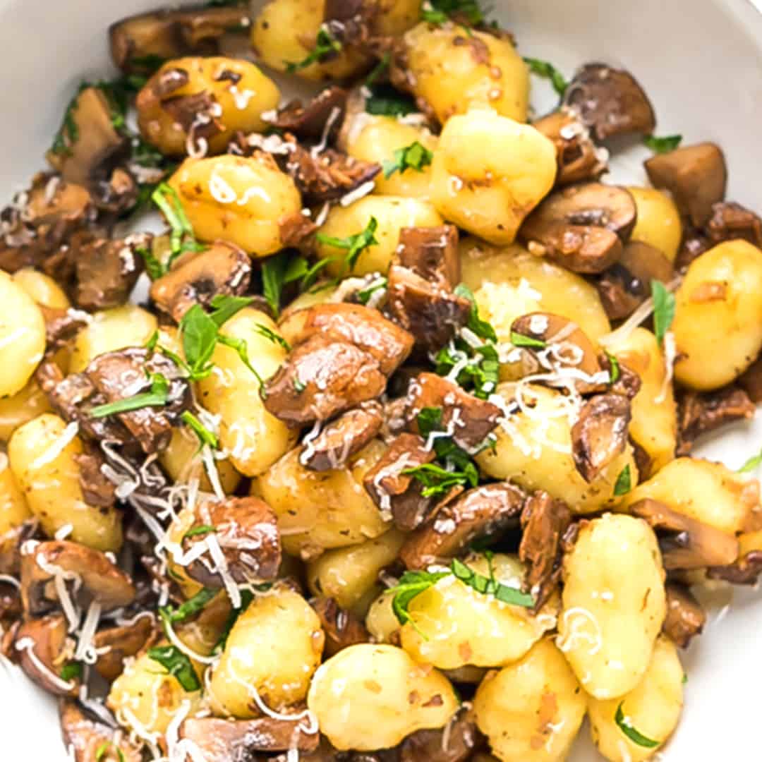 Gnocchi With Mushrooms Recipe