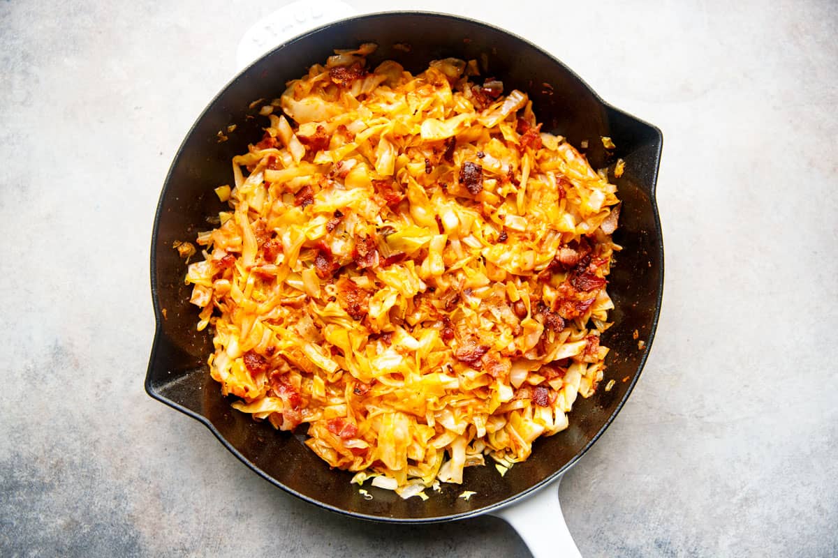 Fried Cabbage With Bacon