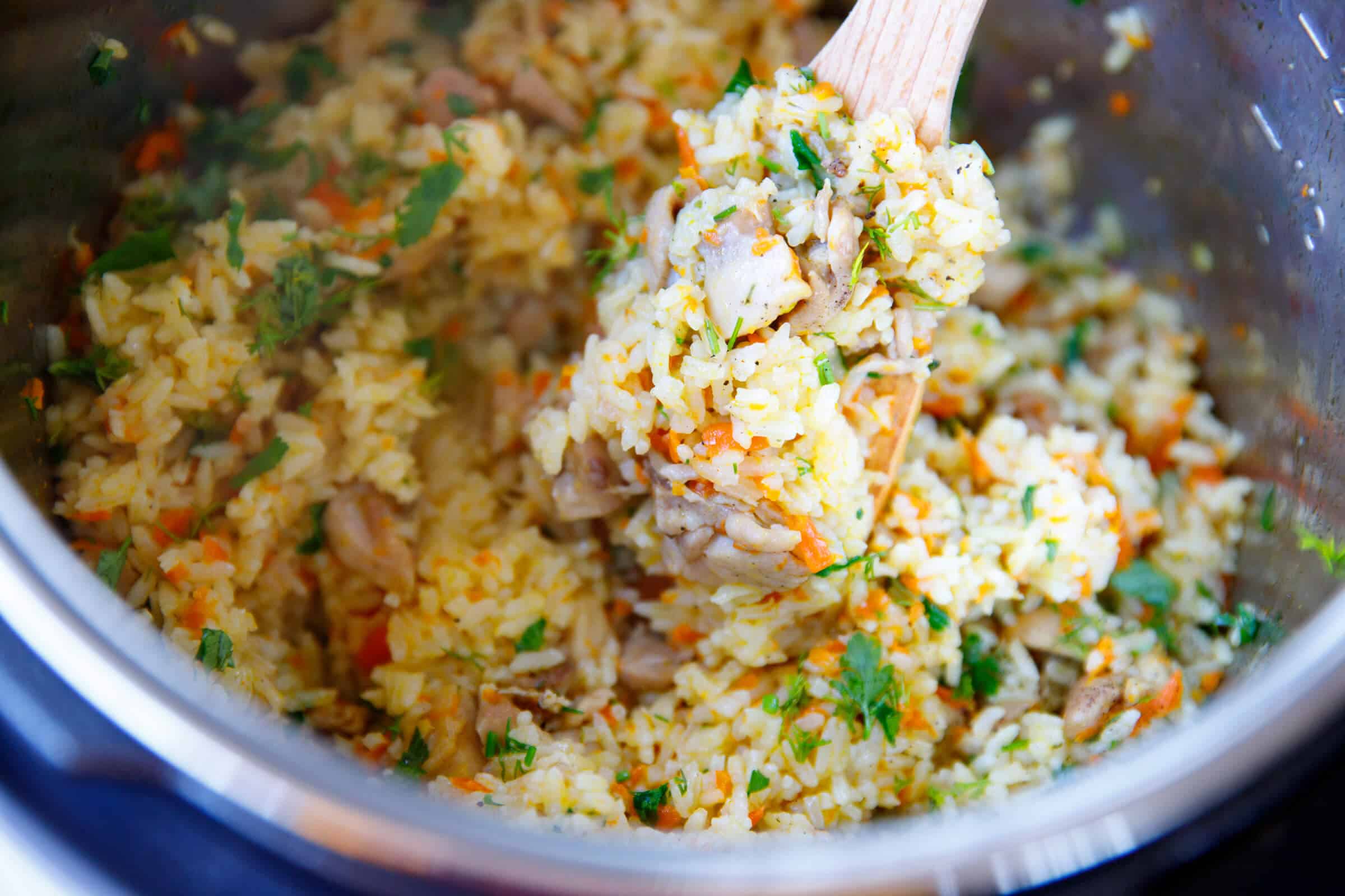 Instant Pot Chicken Thighs And Rice