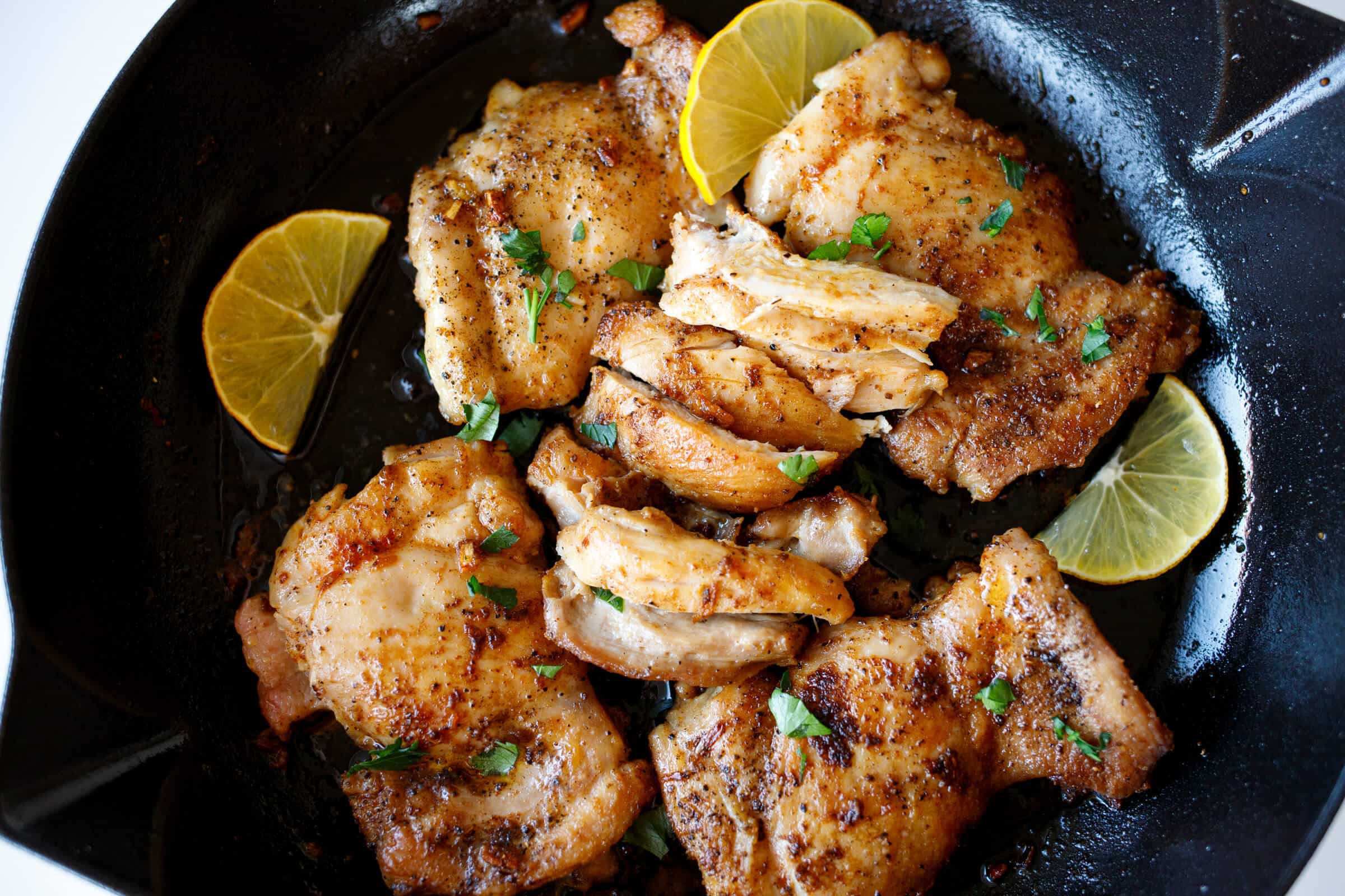 Stove Top Chicken Thighs