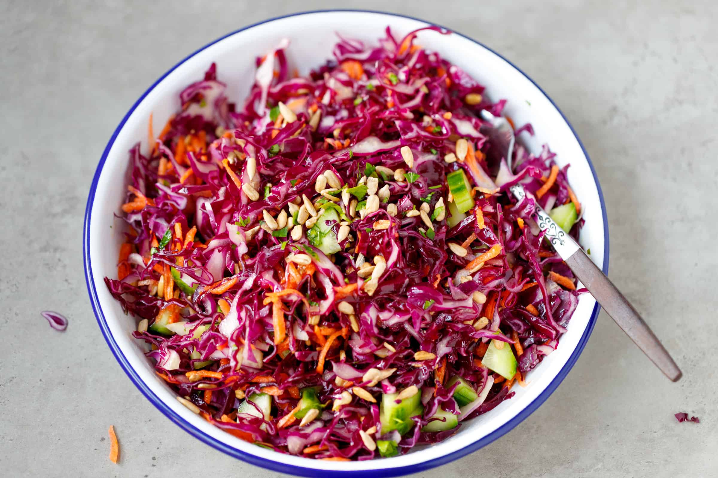 Purple Cabbage Salad