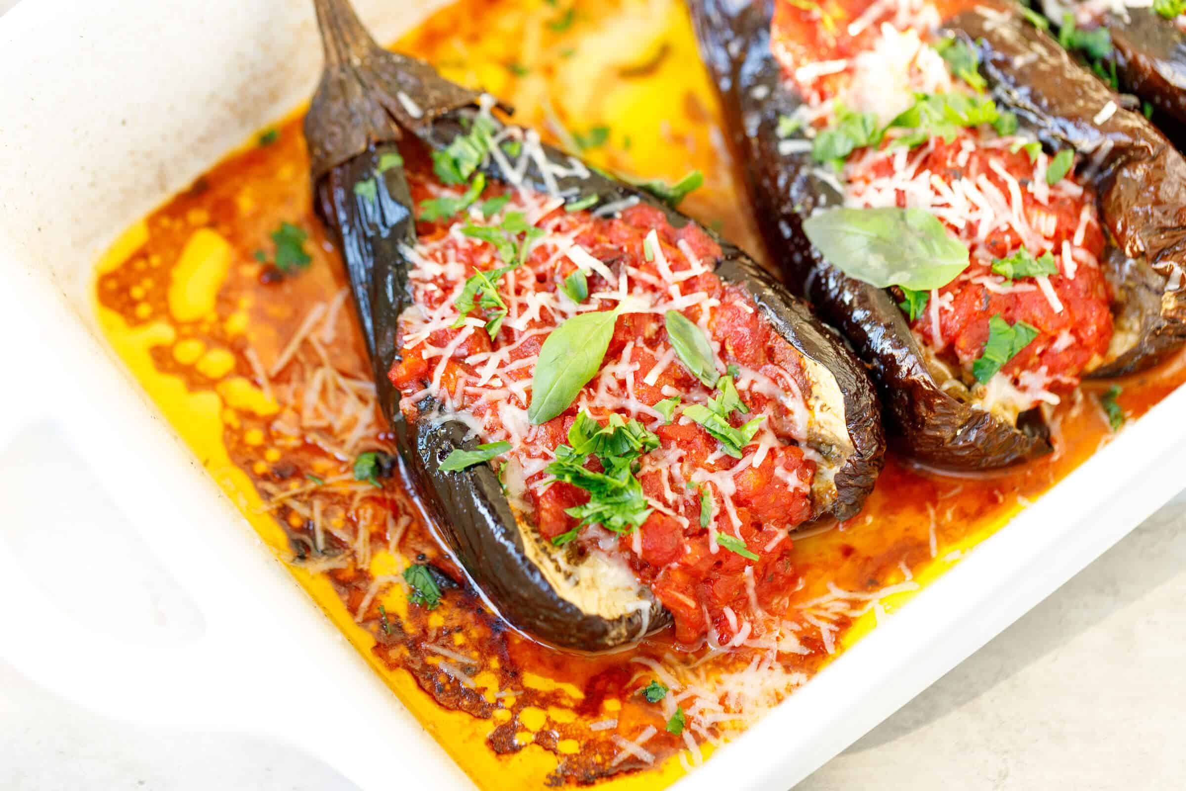 Stuffed Eggplant