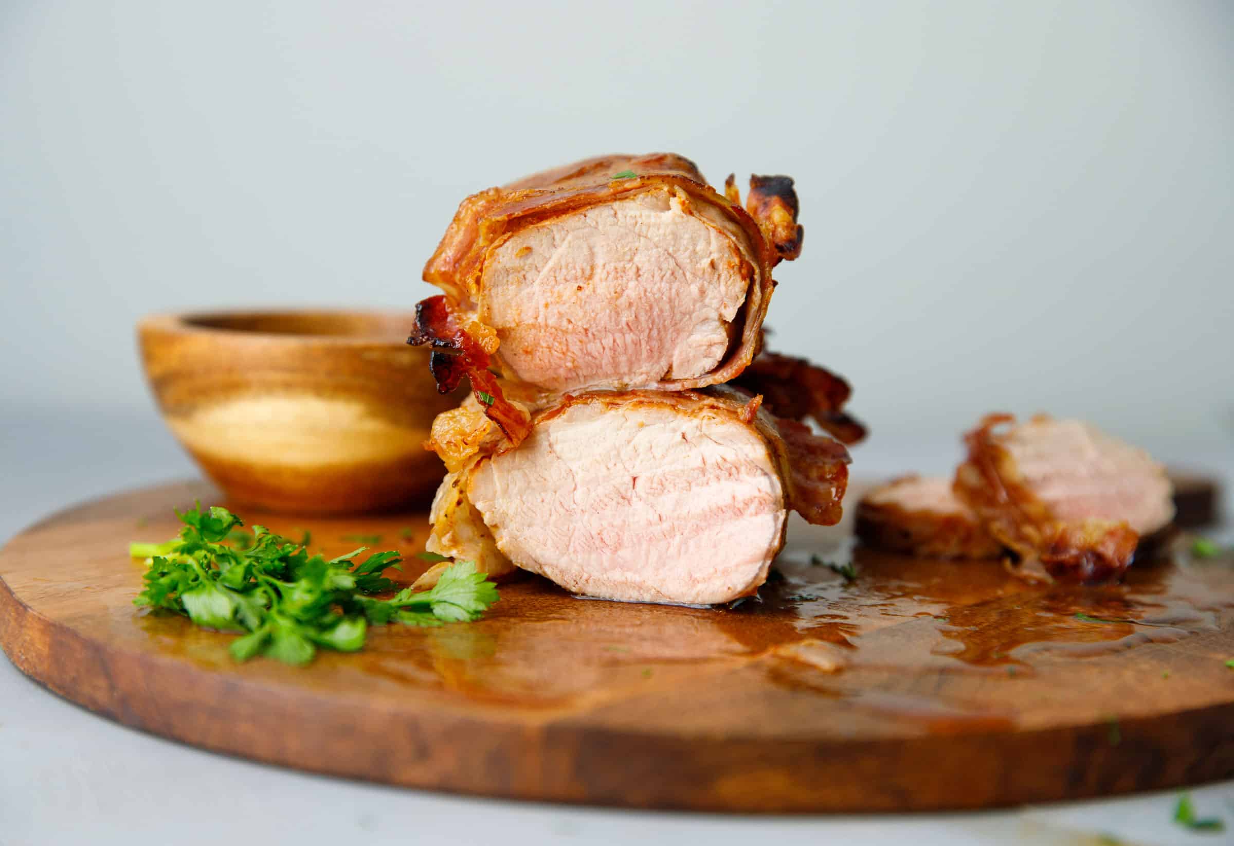 Bacon Wrapped Pork Tenderloin