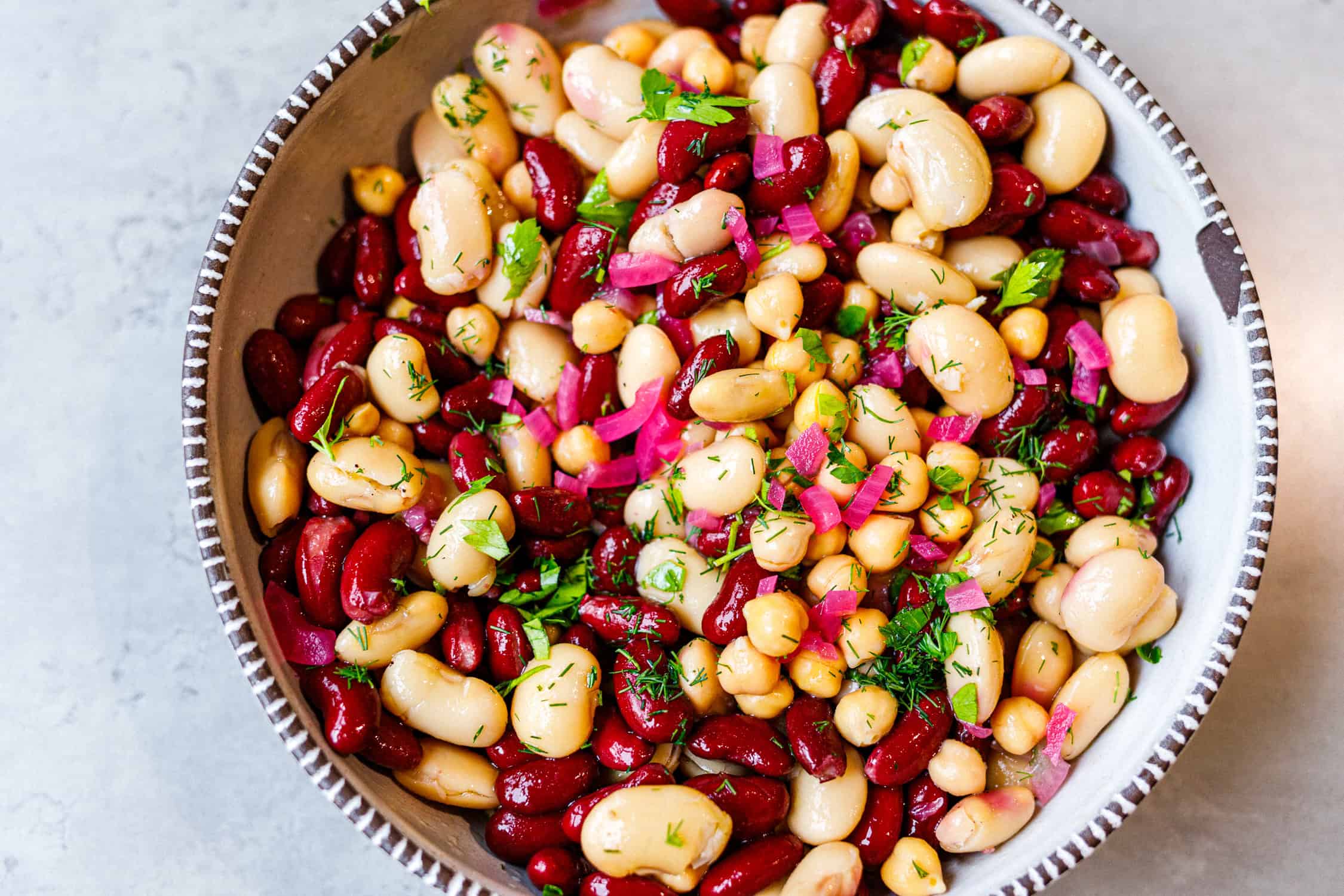 Easy Three Bean Salad