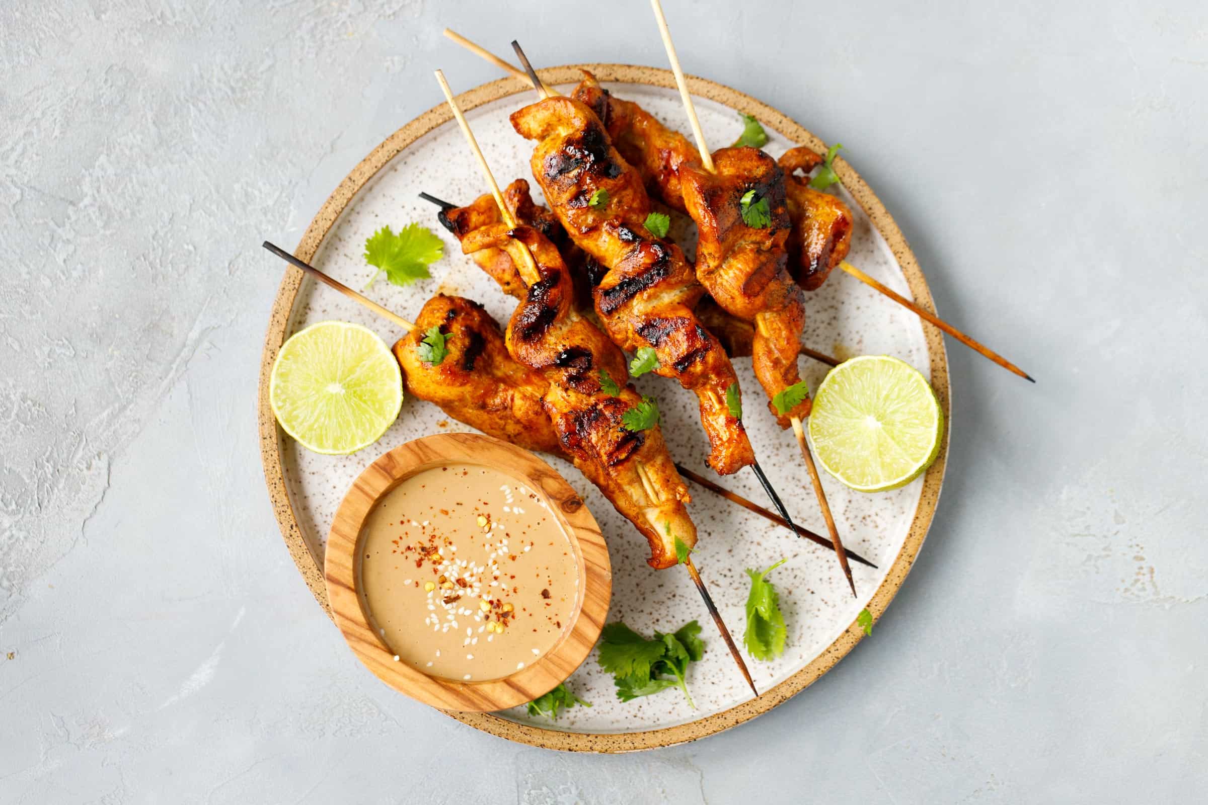 Chicken Satay Skewers