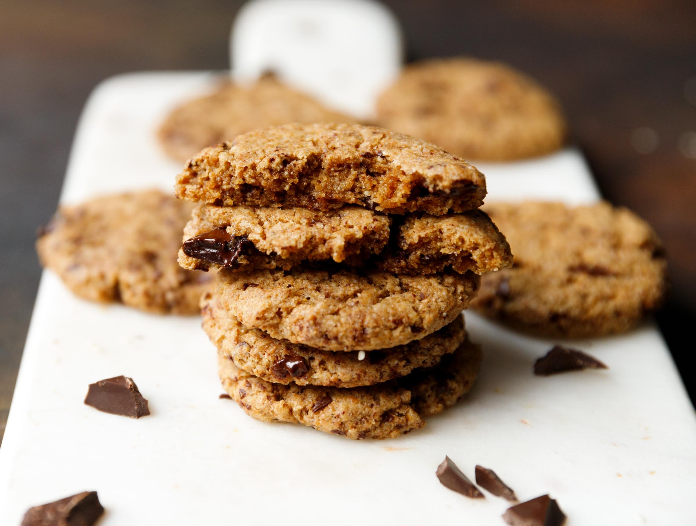 Tahini Cookies (+ Chocolate Chips)