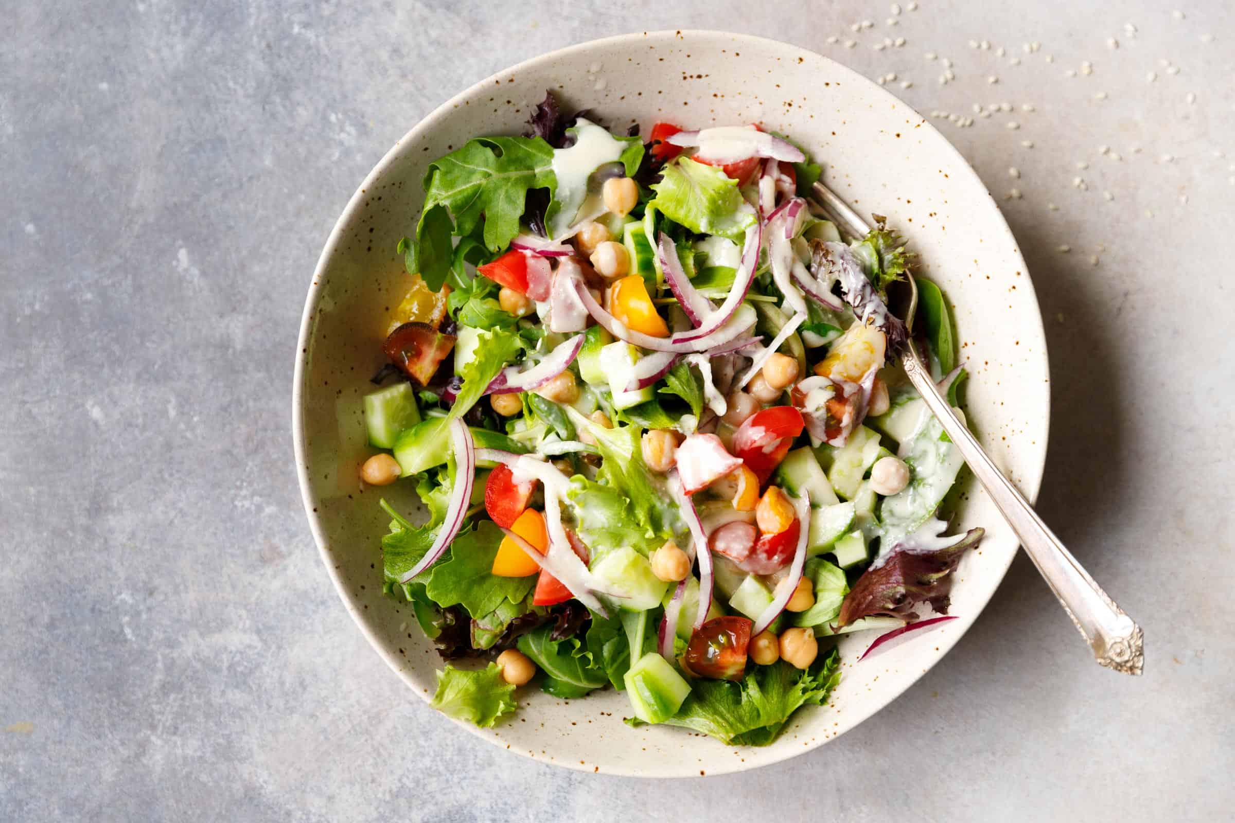 Lemon Tahini Salad Dressing Recipe