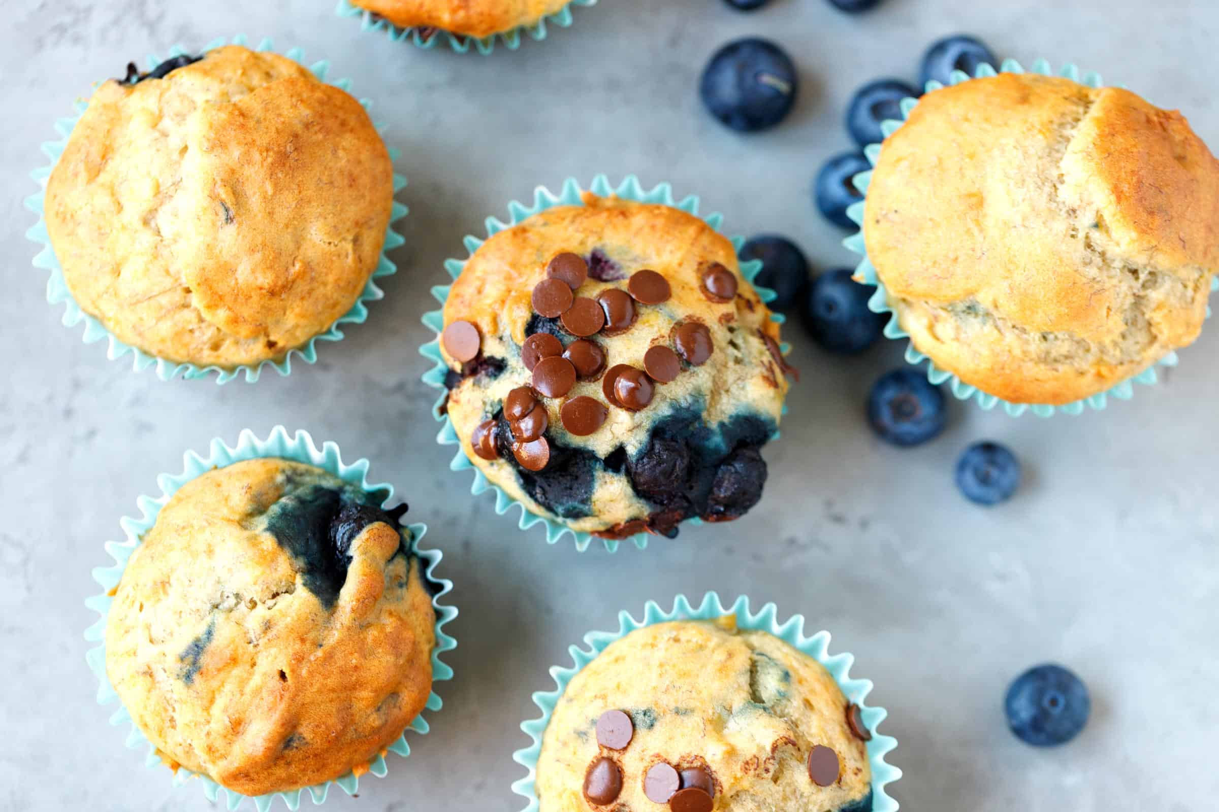 Blueberry Banana Muffins