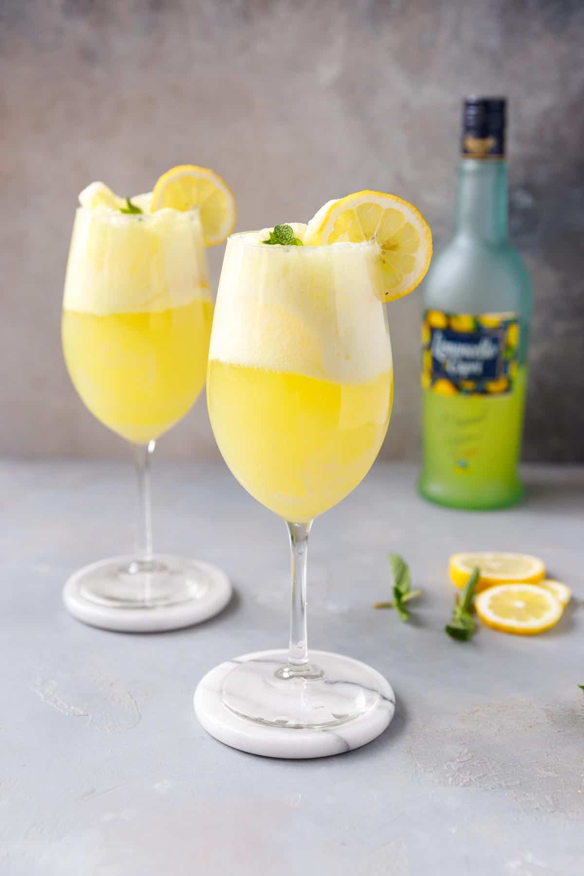 Limoncello Floats