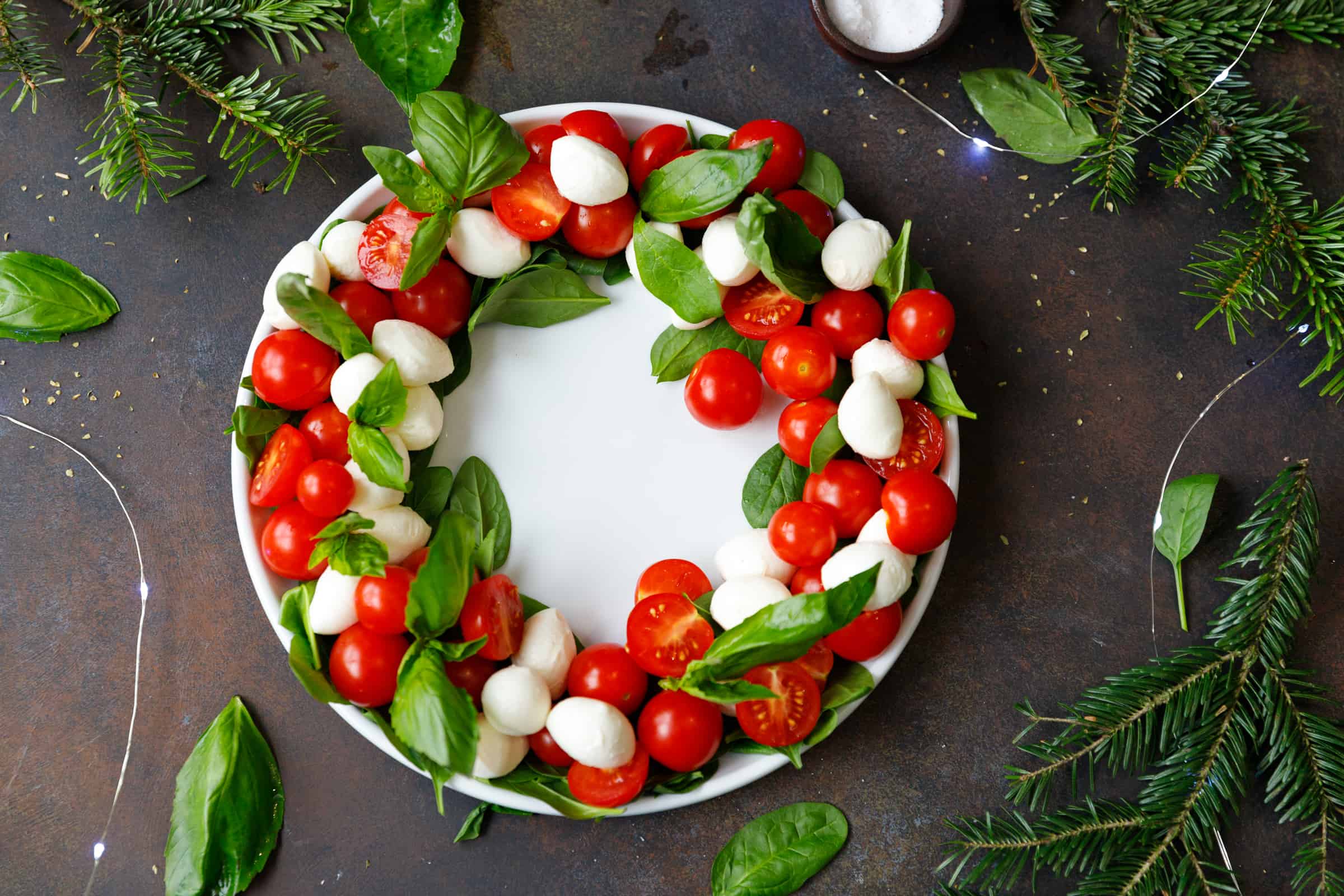 Caprese Wreath