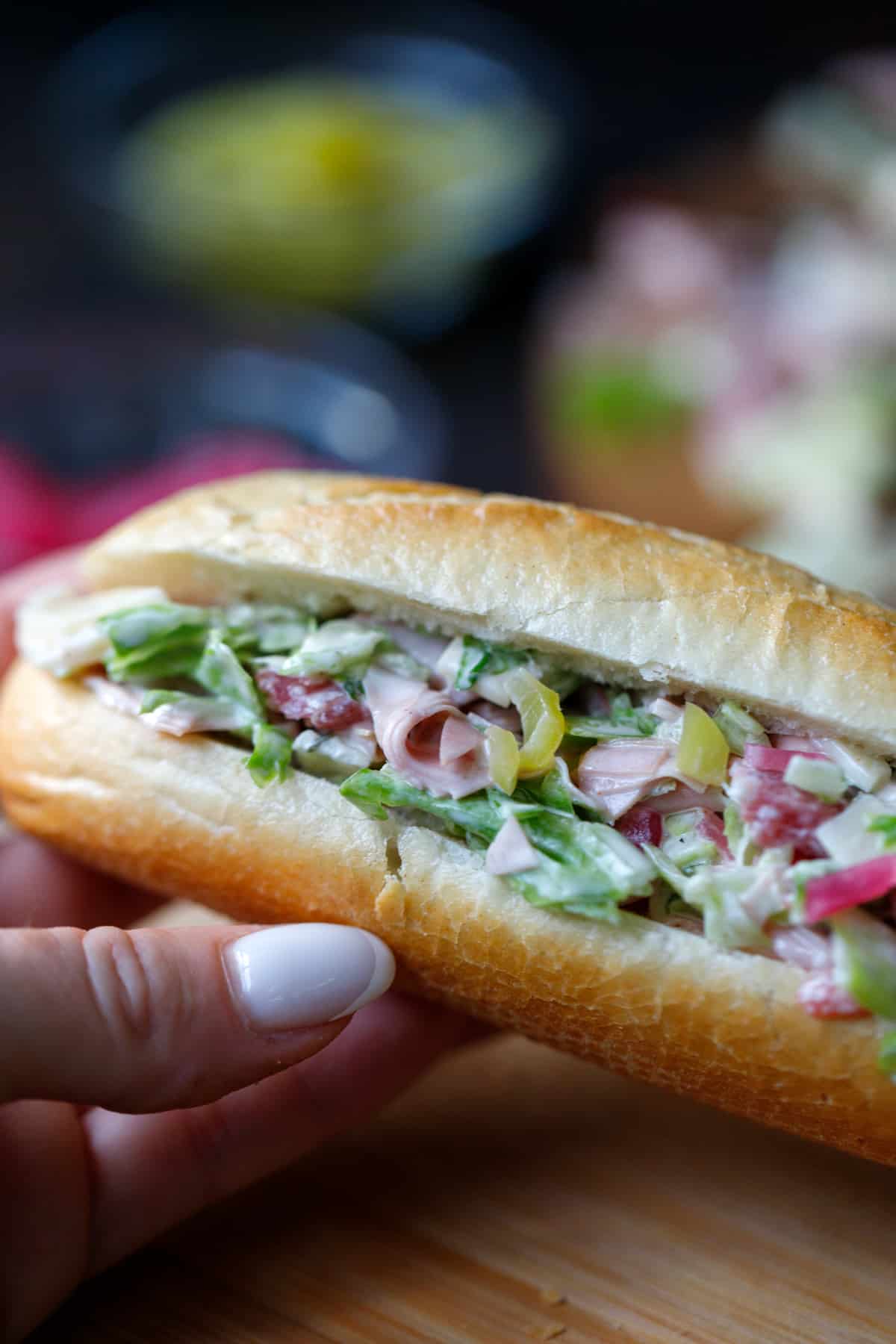 Chopped Sub Sandwich