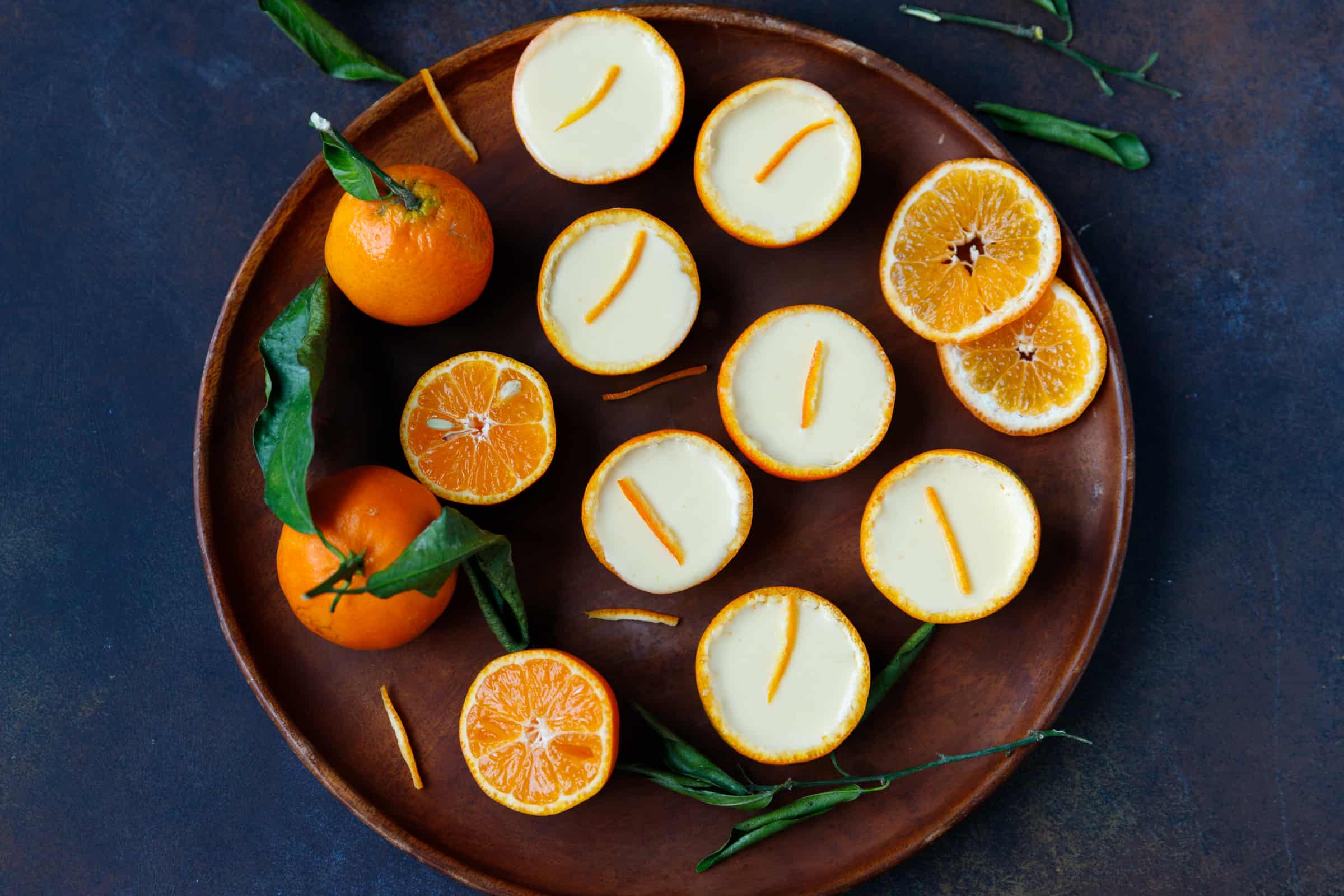 Tangerine Posset