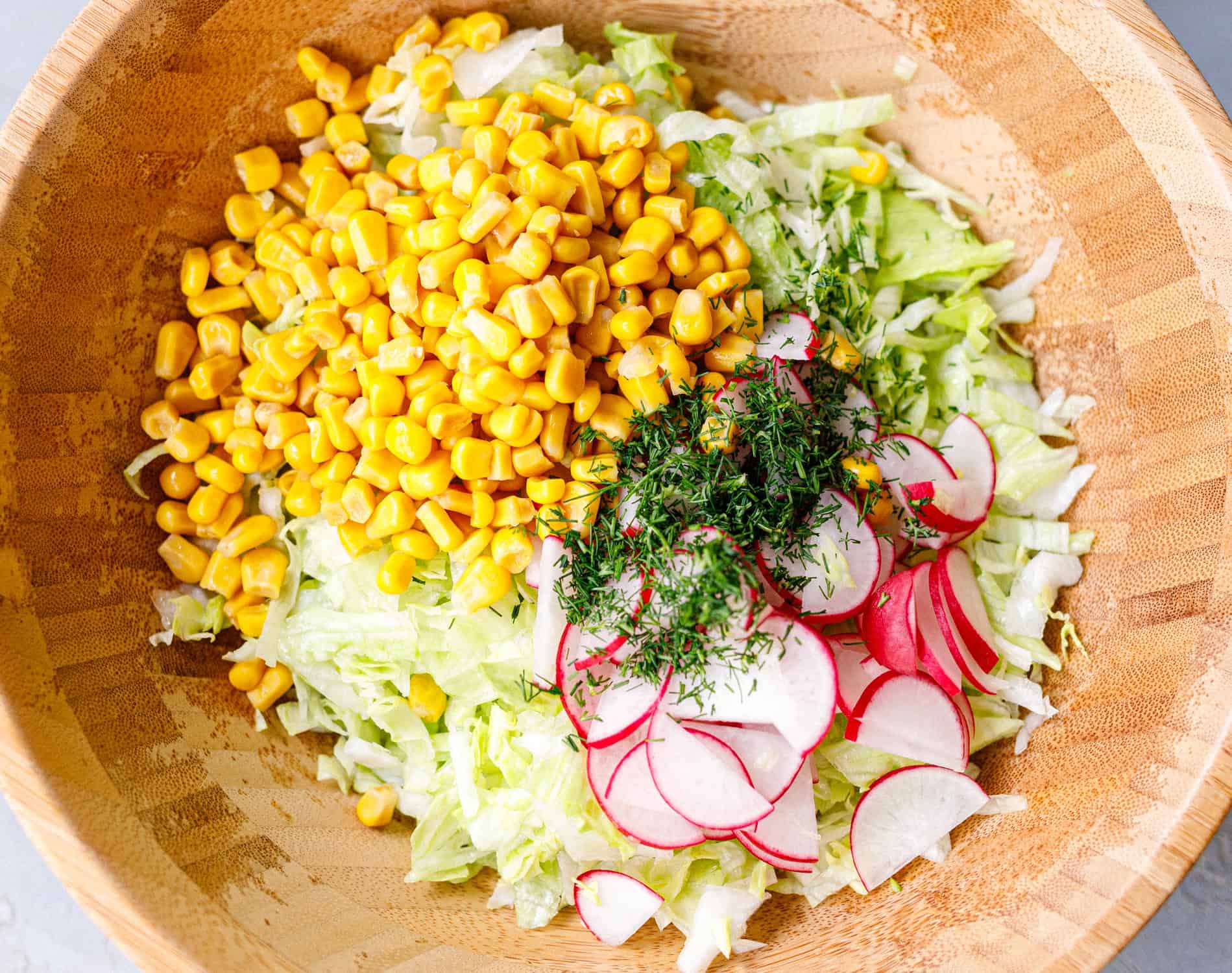 Iceberg Lettuce Salad